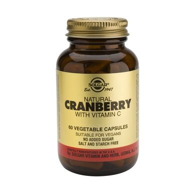 Natural Cranberry with Vitamin C 60 capsule - Solgar [1]