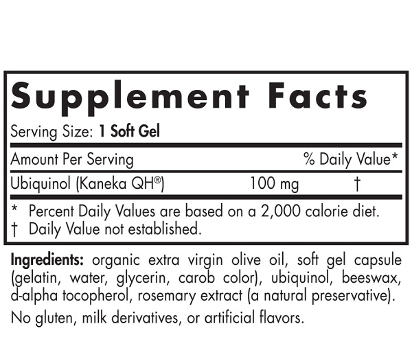 Nordic CoQ10 Ubiquinol Sport 100mg 60 capsule - Nordic Naturals [2]