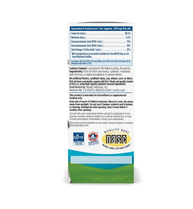 Omega-3 Pet 60 ml. - Nordic Naturals [3]