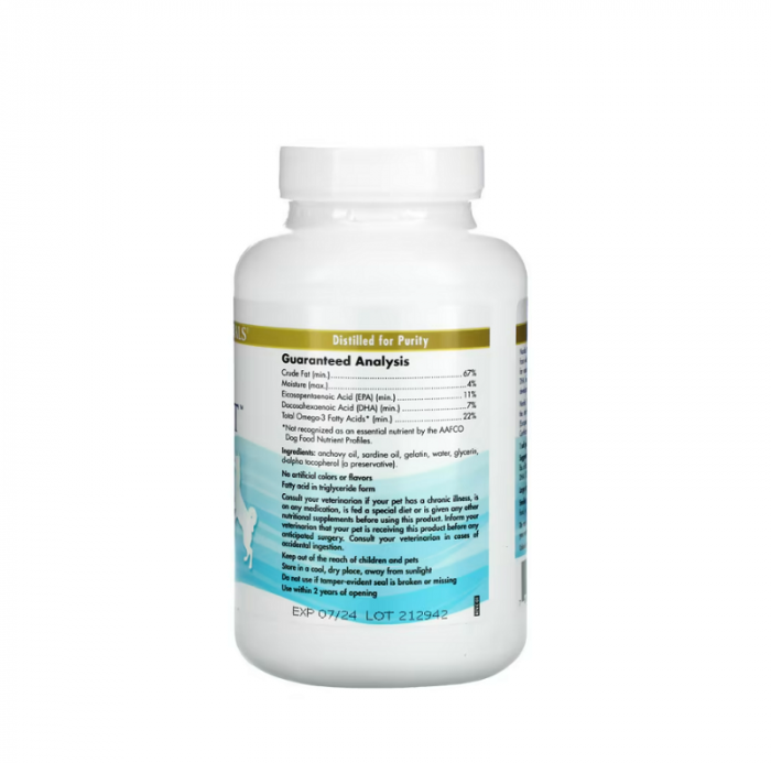 Omega-3 Pet pentru caini180 Soft Gels - Nordic Naturals [2]