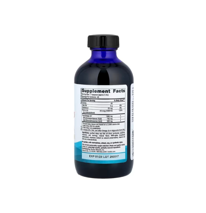Omega-3D 1560mg Lemon 237 ml. [2]