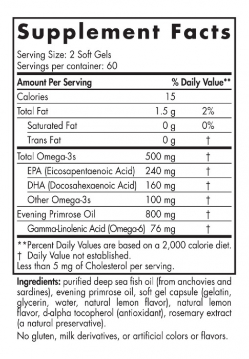 Omega Woman with Evening Primrose Oil 120 capsule - Nordic Naturals [2]