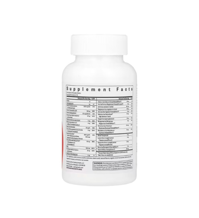 Optimal Multivitamin Chewable 60 tablete masticabile - Seeking Health [2]