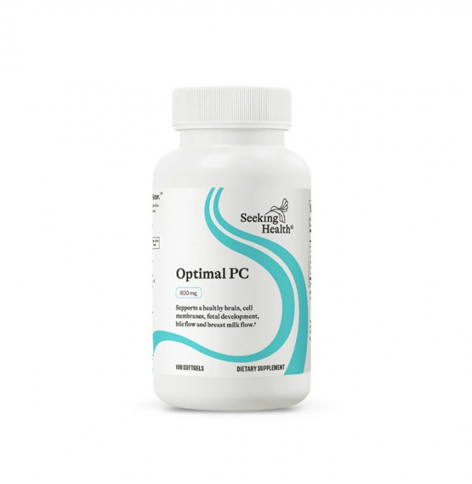Optimal PC Phospholipid Complex 800mg 100 softgels - Seeking Health [1]