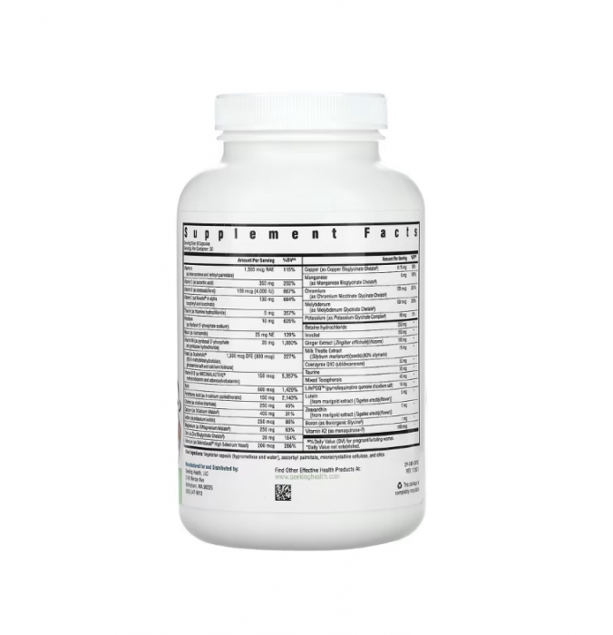 Optimal Prenatal 240 Vegetarian Capsules - Seeking Health [2]