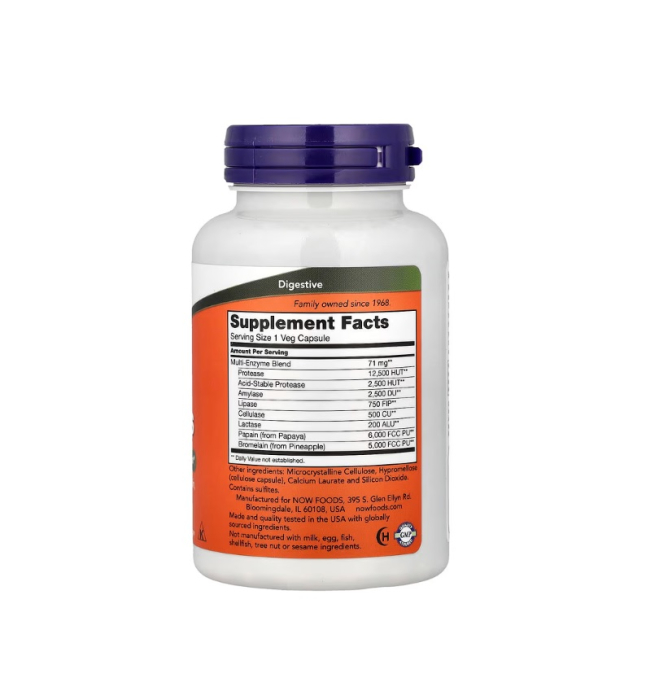 Plant Enzymes 120 capsule - NOW Foods [2]