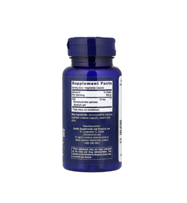 PQQ 10mg 60 capsule - Life Extension [2]