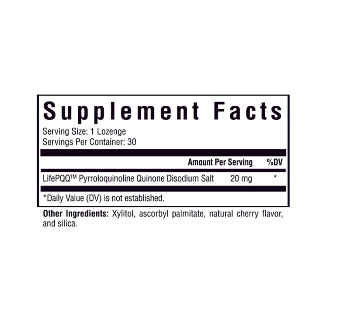 PQQ Lozenge 20mg 30 capsule - Seeking Health [2]