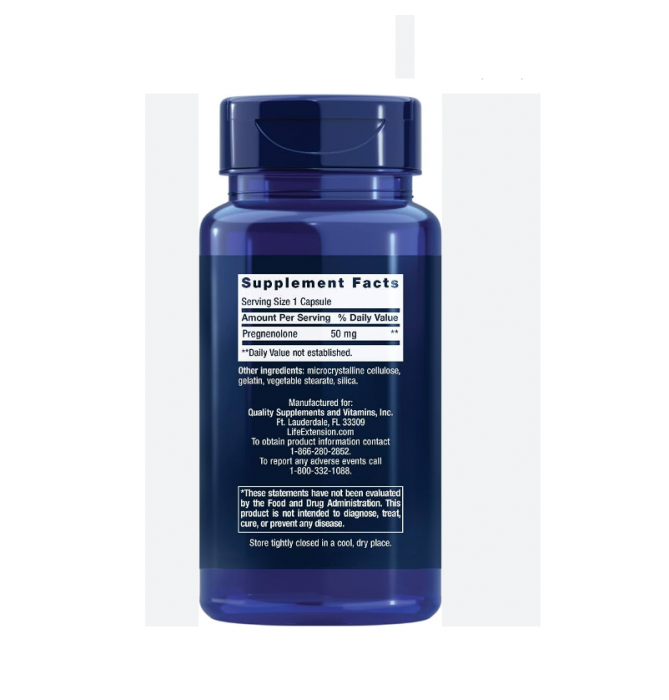 Pregnenolone 50mg, 100 capsule [2]
