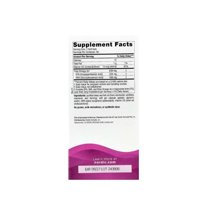 Prenatal DHA, 830mg [2]