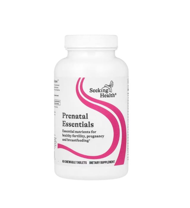 Prenatal Essentials Chewable 60 tablete masticabile - Seeking Health [1]