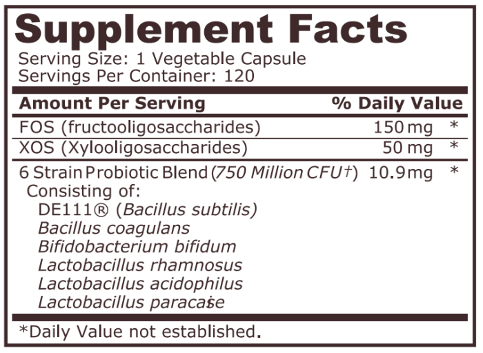 Probiotic Blend 120 capsule - Pure Nutrition [2]