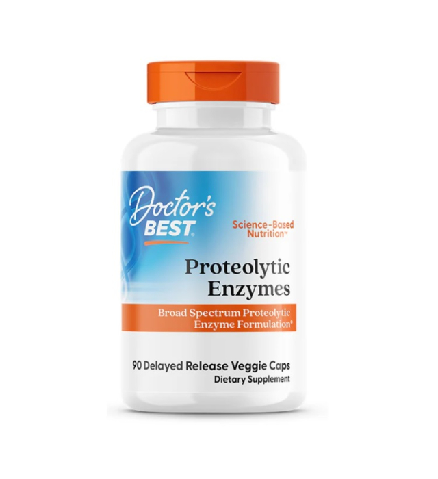 Proteolytic Enzymes Delayed Release 90 Capsule - Doctor's Best [1]