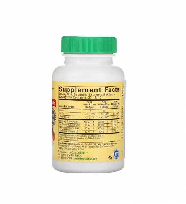 Pure DHA 90 capsule - ChildLife [2]