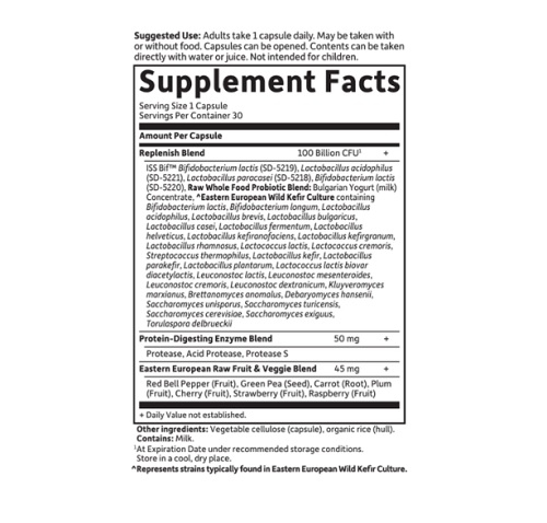 Raw Probiotics Ultimate Care Shelf-Stable 30 Capsule - Garden Of Life [2]