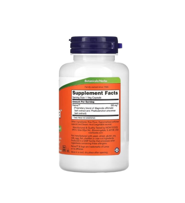 Relora 300mg 120 capsule vegetale - NOW Foods [2]