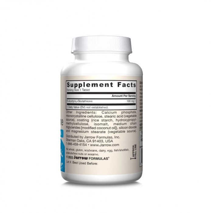 S-Acetyl L-Glutathione 100mg, 60 tablete - Jarrow Formulas [2]
