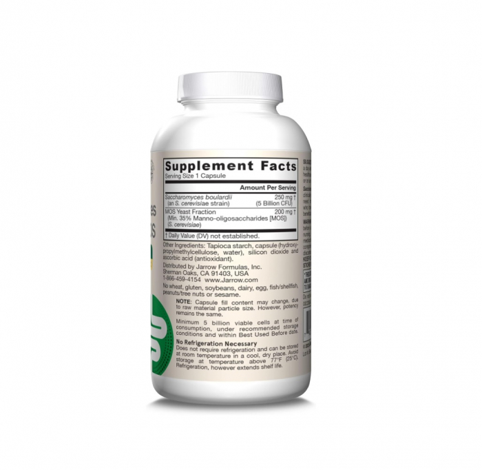 Saccharomyces Boulardii + MOS 90 capsule - Jarrow Formulas [2]