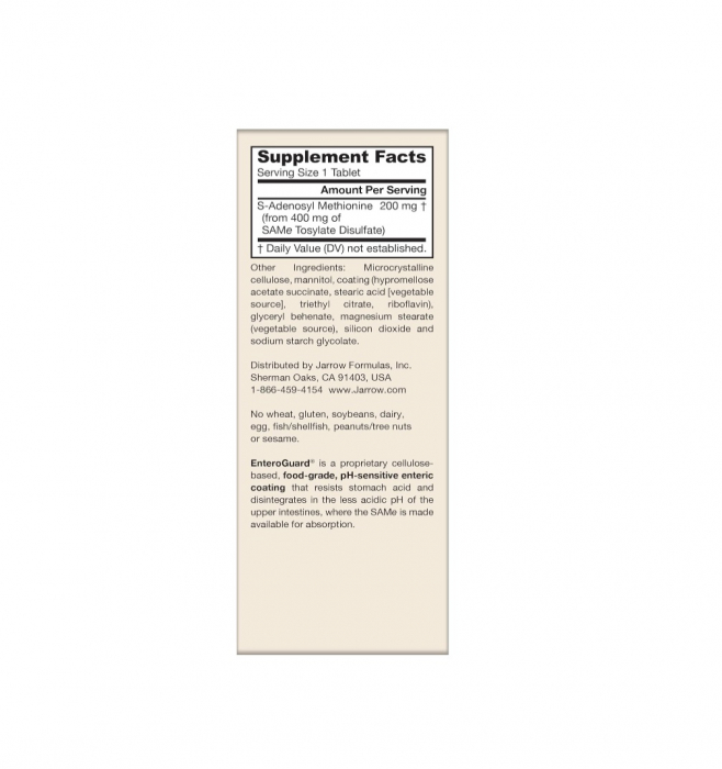 SAMe 200mg 60 tablete - Jarrow Formulas [2]