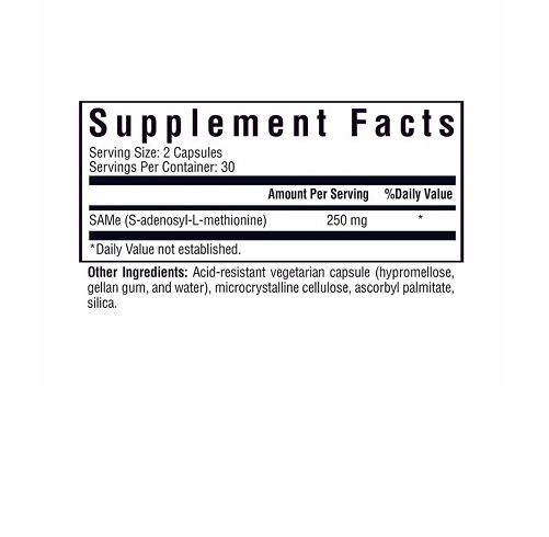 SAMe 250mg 60 Capsule - Seeking Health [2]