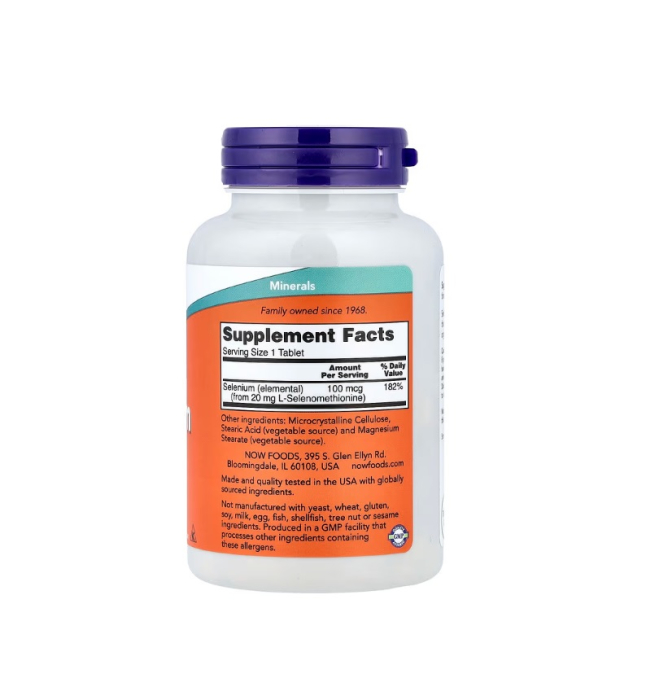 Selenium 100mcg 250 tablete - NOW Foods [2]