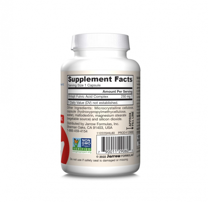 Shilajit Fulvic Acid Complex 250mg 60 capsule - Jarrow Formulas [2]