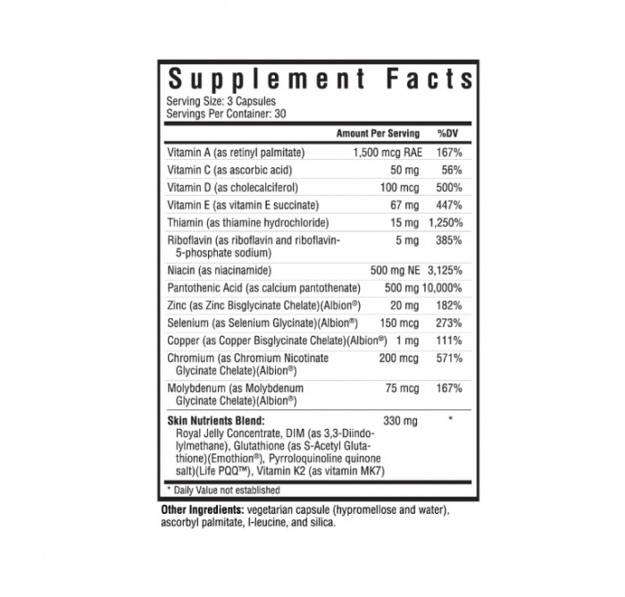 Skin Nutrients 90 capsule vegetale - Seeking Health [3]