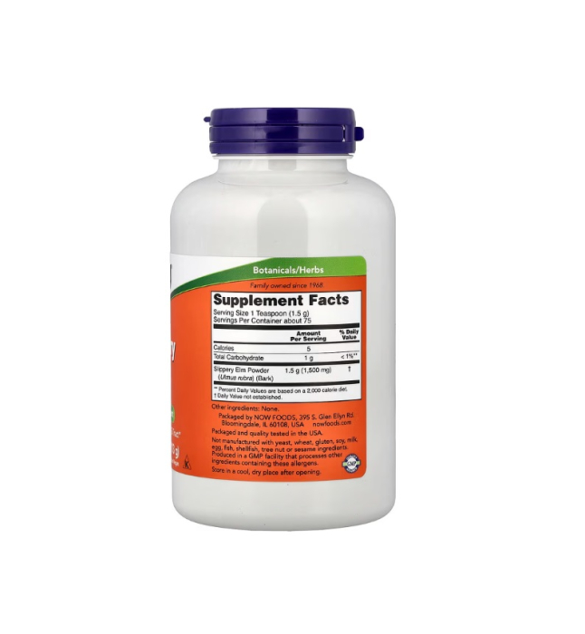 Slippery Elm Powder 113g - NOW Foods [2]