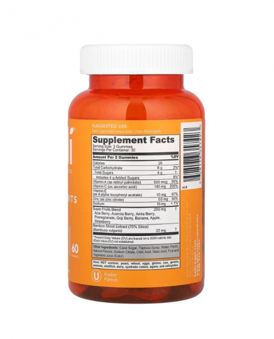Superfruits Gummies 60 jeleuri - Goli [2]