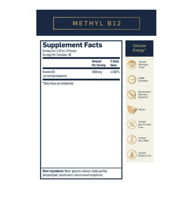 Liposomal Methyl B-12  Quicksilver [2]