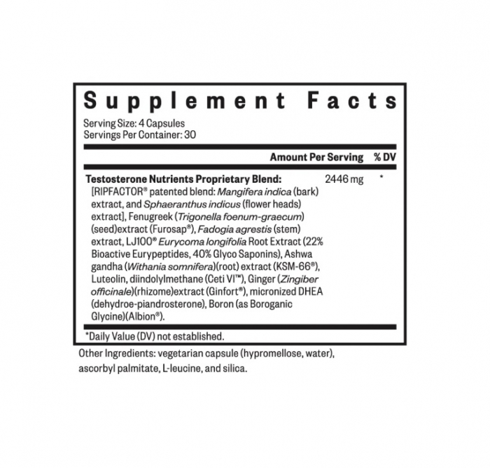 Testosterone Nutrients 120 capsule - Seeking Health [2]