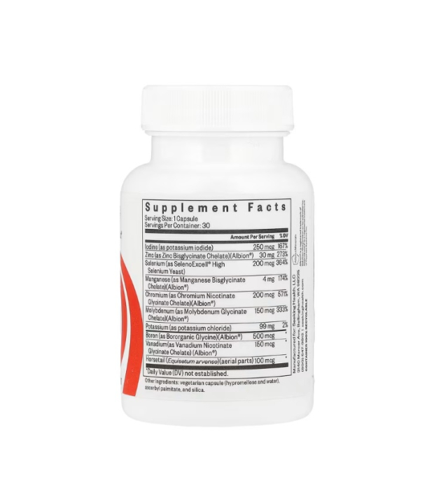Trace Minerals Complex II Iron & Copper Free 30 Capsule - Seeking Health [2]