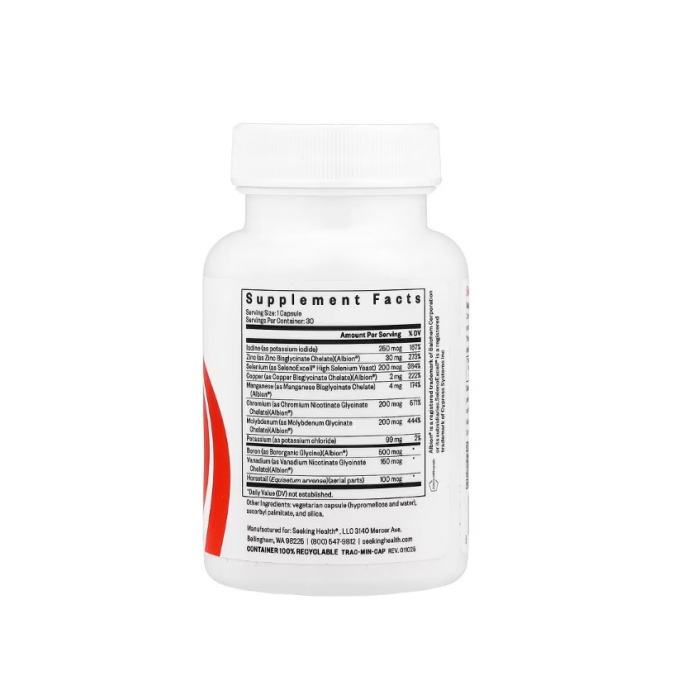 Trace Minerals Complex 30 Capsule - Seeking Health [2]
