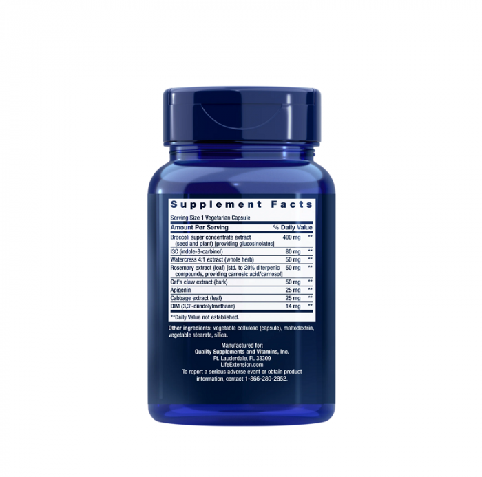 Triple Action Cruciferous Vegetable Extract 60 Capsule - Life Extension [2]