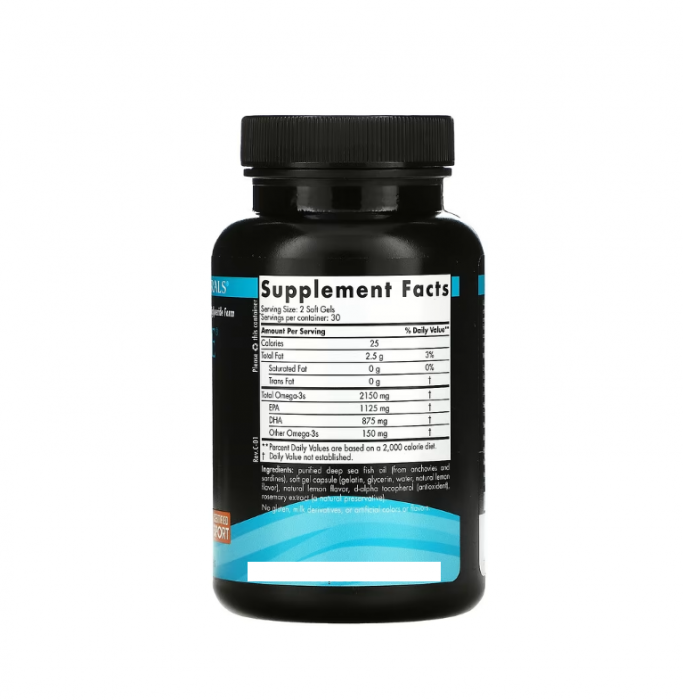 Ultimate Omega Sport 2x 1075mg 60 Soft Gels - Nordic Naturals [2]