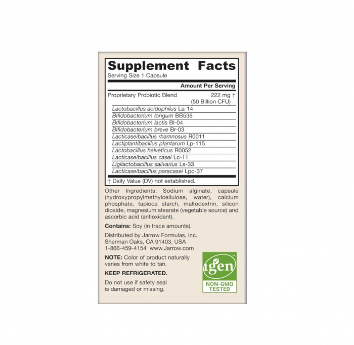 Ultra Jarro-Dophilus 50 Billion 60 vcaps - Jarrow Formulas [2]