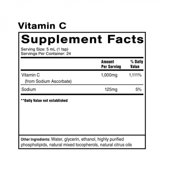 Vitamina C Lipozomala 1000 mg,QuickSilver Scientific [2]