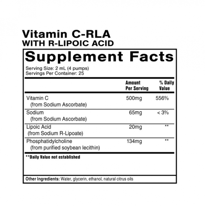 Vitamina C Lipozomala cu Acid R-Lipoic QuickSilver Scientific [2]