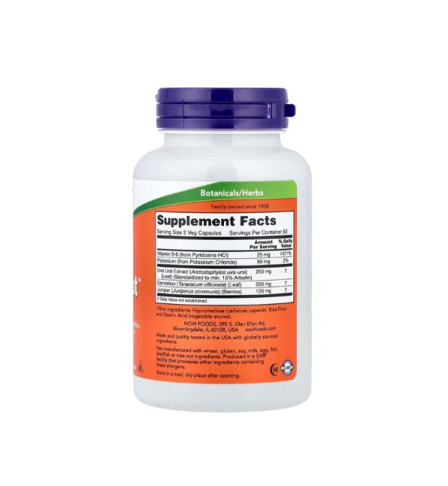 Water Out Fluid Balance 100 capsule - NOW Foods [2]