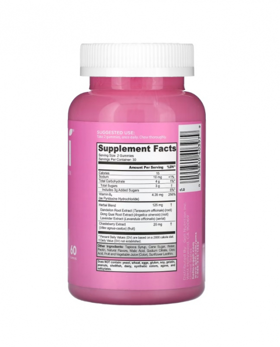 Women's PMS Relief Gummies - 60 jeleuri - Goli [2]
