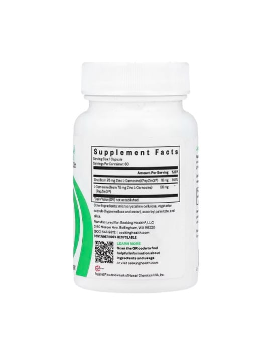 Zinc Carnosine 60 Capsule - Seeking Health [2]