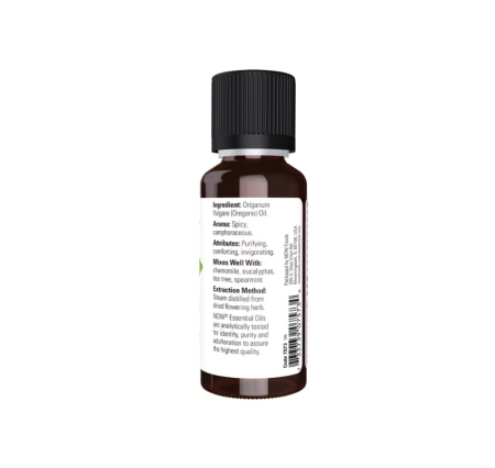 100% Pure Oregano Oil 30 ml - NOW Foods [1]