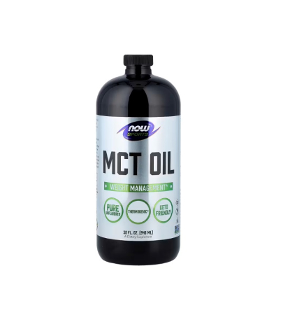 Controlul Greutatii & Sport - MCT Oil Pure 946 ml - NOW Foods