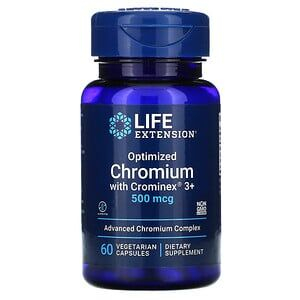 Life Extension - Optimized Chromium with Crominex 500mgc Life Extesion