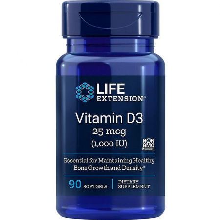 Oase & Articulatii - Vitamin D3 1000IU Life Extension