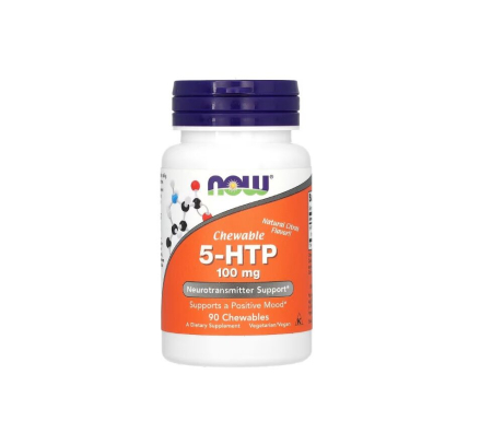 Stres & Stare De Spirit - 5-HTP 100 mg Chewables 90 comprimate masticabile - Now Foods