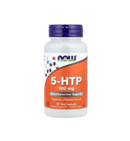 Stres & Stare De Spirit - 5-HTP 100mg 60 capsule - NOW Foods