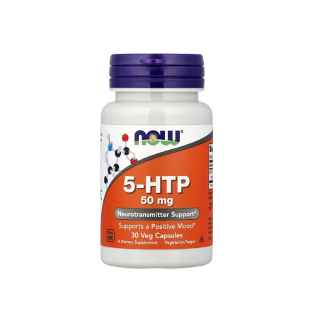 NOW Foods - 5-HTP 50mg 30 capsule - NOW Foods