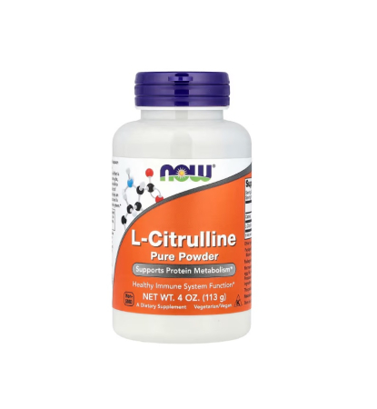 Producatori - L-Citrulline Pure Powder 113g - NOW Foods
