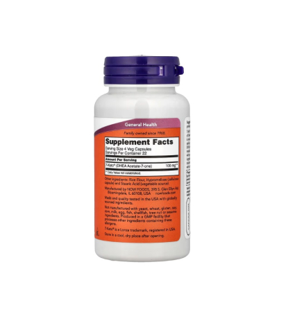 7-KETO 25mg 90 capsule - NOW Foods [1]